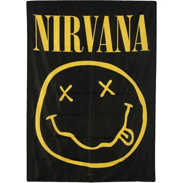 NIRVANA (SMILEY) Flag