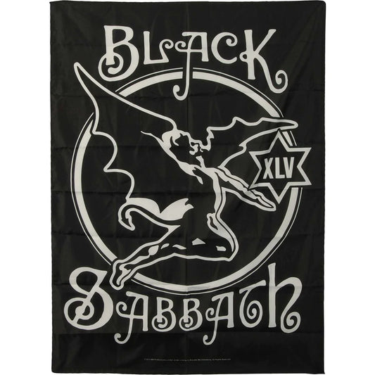 BLACK SABBATH (XLV ANNIV LOGO) Flag