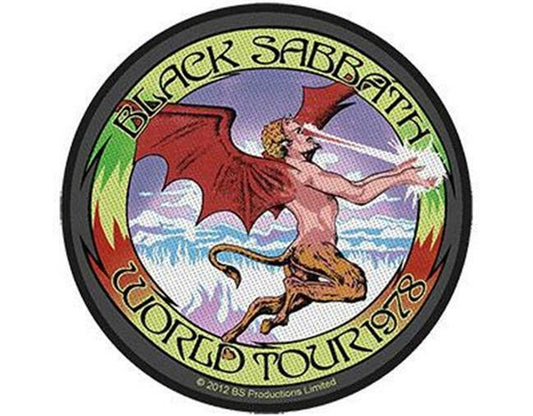 BLACK SABBATH (WORLD TOUR 78) Patch