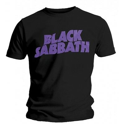 BLACK SABBATH T-SHIRT WITH PURPEL LETTERS